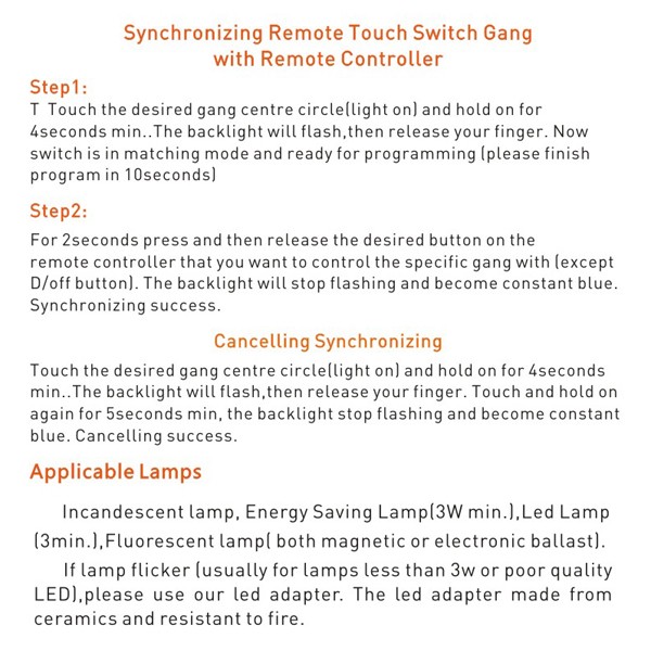 2way remote manual 9