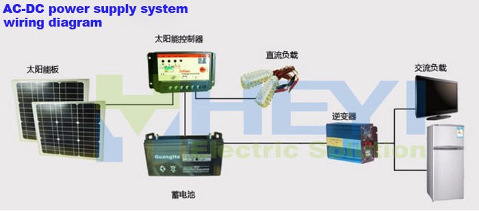 ac-dc power supply system wiring diagram