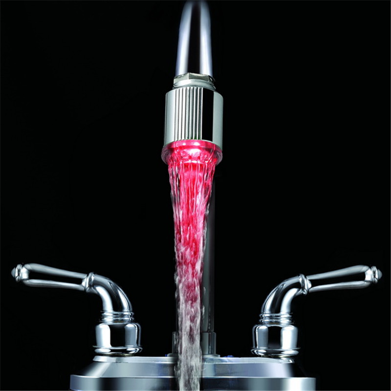 Temperature Sensor 3 Color Led Light Faucet Purchasing Souring