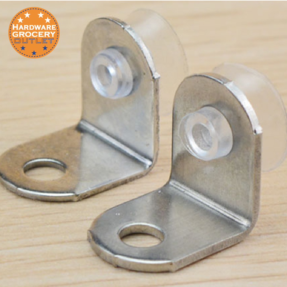 10pcs Shelf Support Glass Shelf Right Angle Fixing Clip Bracket with Suction Cup Bracket Corner Brace