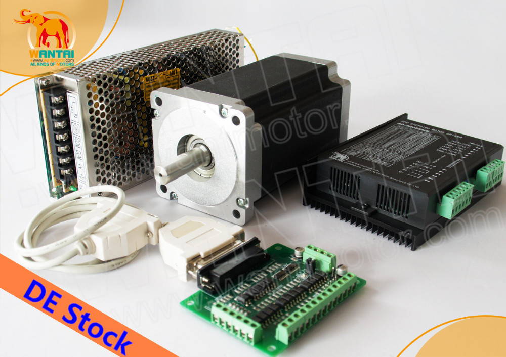 【EU Ship】Nema34//42 Wantai Schrittmotor//CNC Stepper motor Driver 110VAC-230VAC,5A