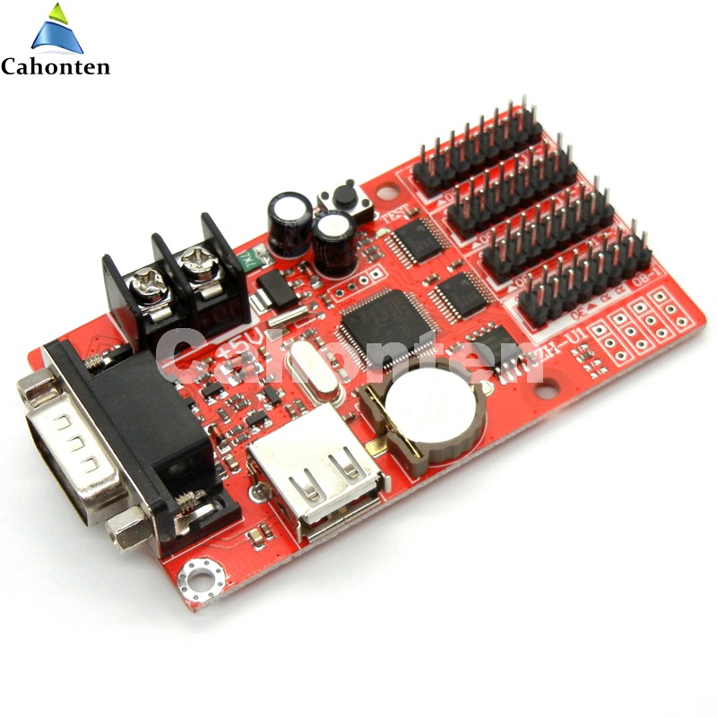 Free Ship Zh U1 Usb Rs232 Port Led Controller 1024 48 Pixels U Disk Wireless P10 P4 75 P16 Module Display Scrolling Message Card Piece Specifications Price Quotation Ecvv Industrial Products