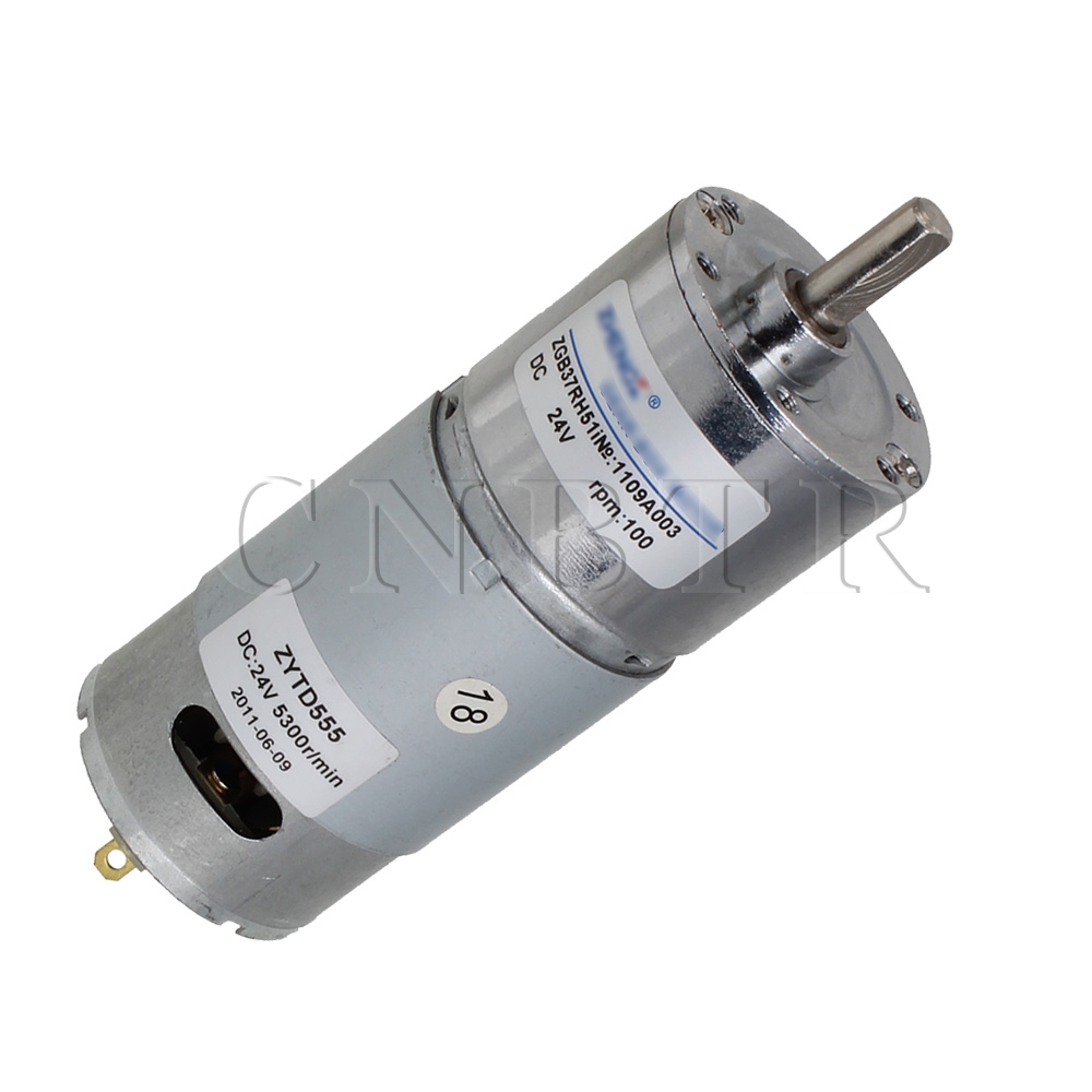 Cnbtr 24v Dc 100 Rpm High Torque Gear Box Speed Control Electric Motor Reversible Pack Specifications Price Quotation Ecvv Industrial Products