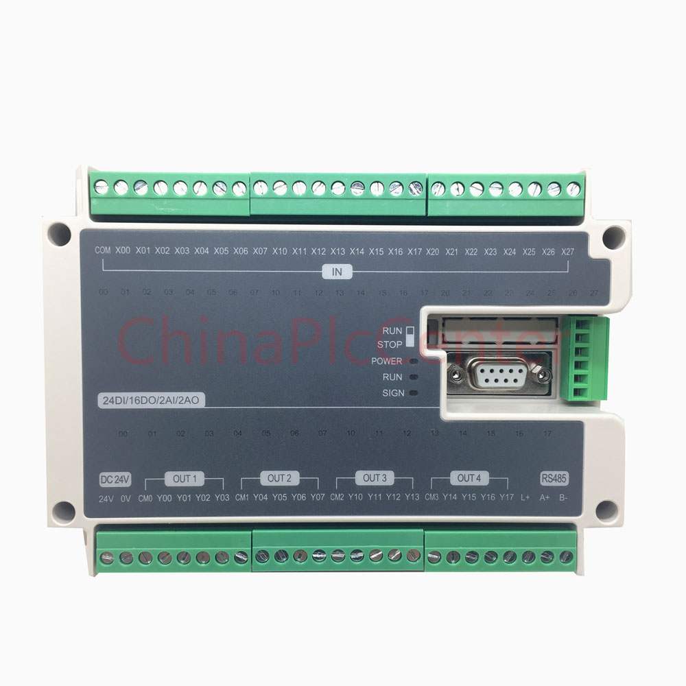 Fx1n Fx2n Fx3u 40mt 24di 16do 2ad 2da Analog For Plc Rs485 Modbus 4 Axis High Speed Pulse 100khz Output Stepper Motor Piece Specifications Price Quotation Ecvv Industrial Products