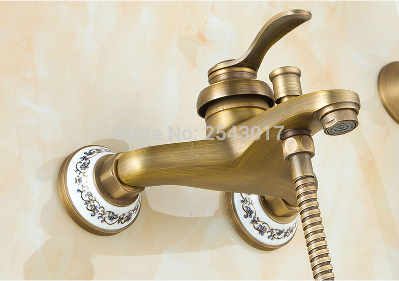 Factory Direct Low Price Shower Faucet Antique Bronze Copper