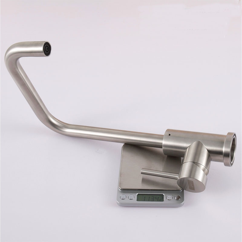 304 Stainless Steel Kitchen Faucet Lead Free Brushed Nickel Kitchen Faucet Modern Kitchen Mixer Tap Piece Specifications Price Quotation Ecvv Industrial Products