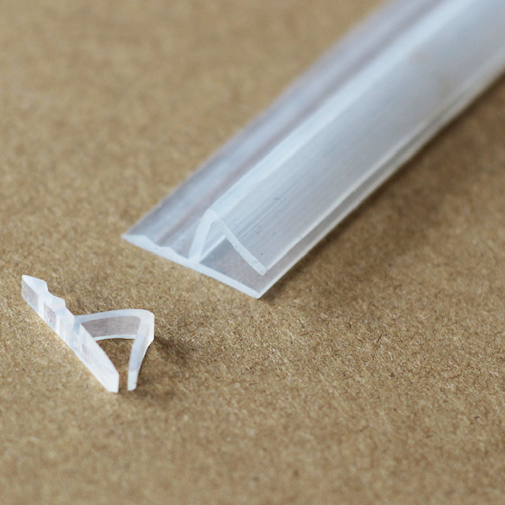 Weatherstrip Draft Stopper 12mm Glass Screen Sliding Sash Shower