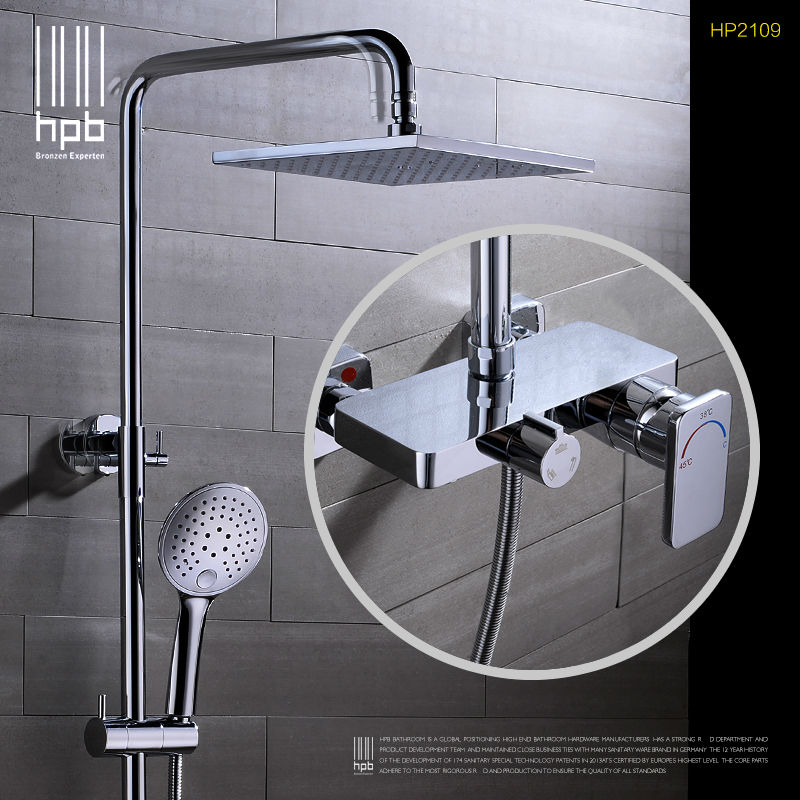Hpb Brass Thermostatic Torneira Banheiro Bathroom Hot And Cold