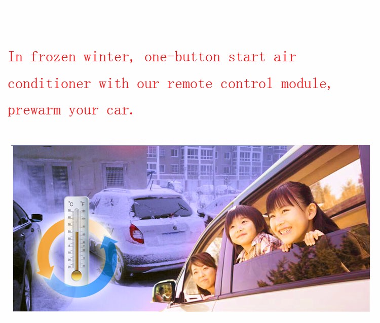 2016 New Car Accessories For Benz W212 E300 Car Remote Start Engine Preheat Car In Winter And Precool Car In Summer