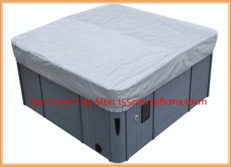 Spa Cover Cap Size 155cmx198cmx30cm