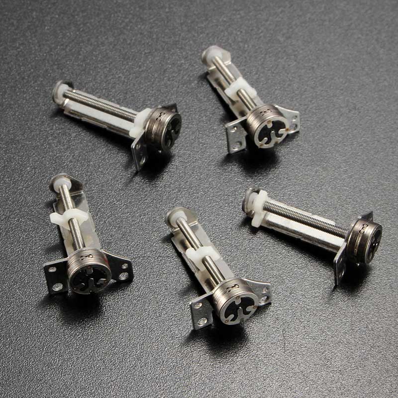 5pcs High Quality Miniature 2-phase 4-wire Stages Slide Screw Rod Stepper Motor DC 5V