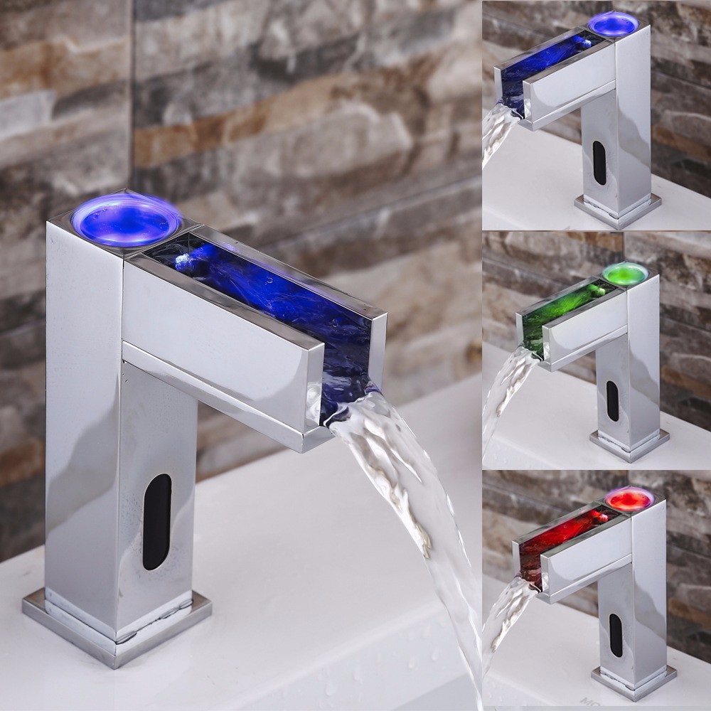Sensor LED bathroom faucet (7)