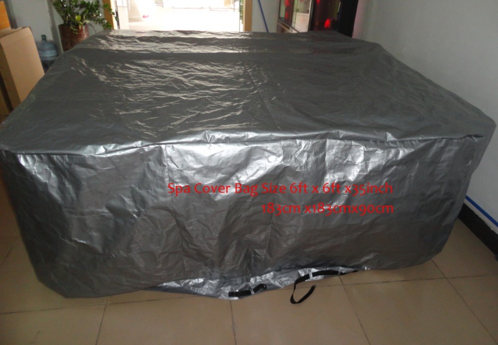 Spa Cover Bag Size 6ft x 6ft x35inch  183cm x183cmx90cm