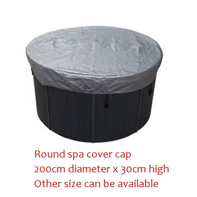 Round spa cover cap 200cm