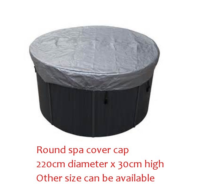 Round spa cover cap 220cm