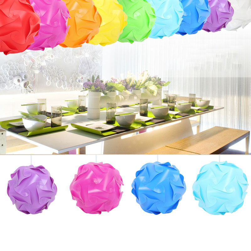30pcs Diy Lampshades M Plastic Iq Puzzle Creative Jigsaw