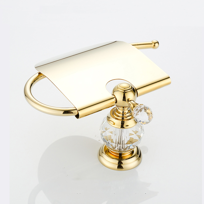 Luxury-crystal-brass-gold-paper-box-roll-holder-toilet-gold-paper-holder-tissue-box-Bathroom-Accessories (2)