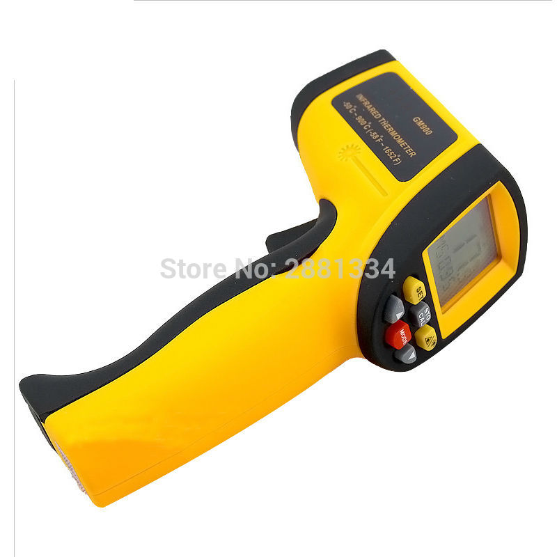 GM900 Thermometer Digital IR Laster Infrared Temperature Meter Non-contact LCD Gun Style Handheld -50-900C -58-1652F Pyrometer (3)