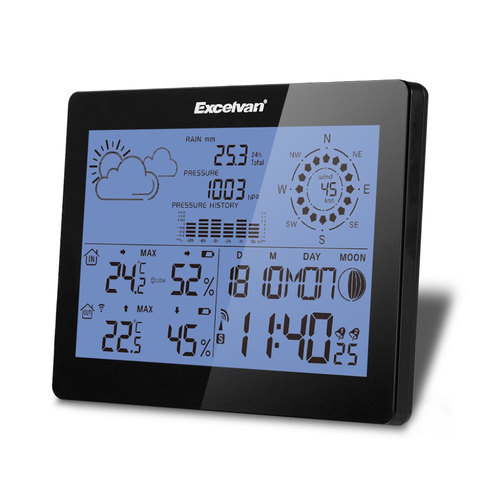 Excelvan Wireless Weather Station Data Logger - Instrument Devices
