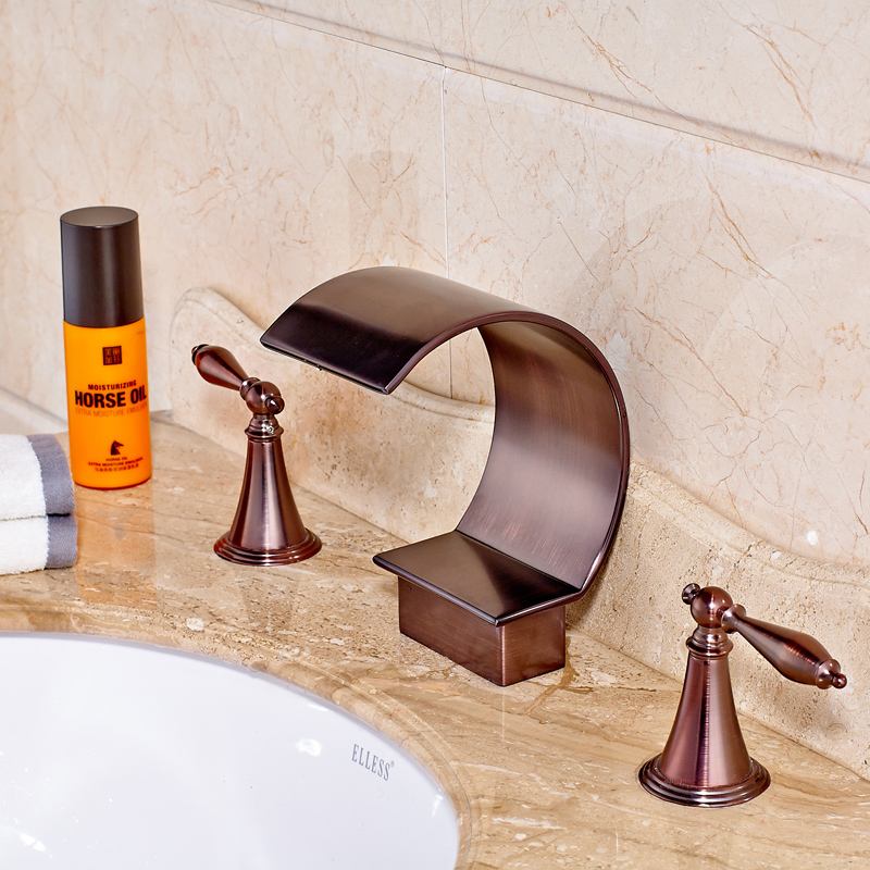 Hot-Sale-Basin-Mixer-Taps-Deck-Mounted-with-Hot-Cold-Water-Oil-Rubbed-Bronze-Bathroom-Faucet(3)