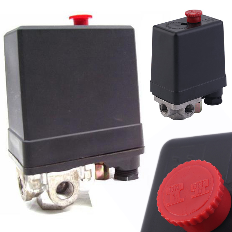 1 Pcs Heavy Duty Air Compressor Pressure Switch Control Valve 3-phase 380/400 V Compressor Pressure Switch Mayitr