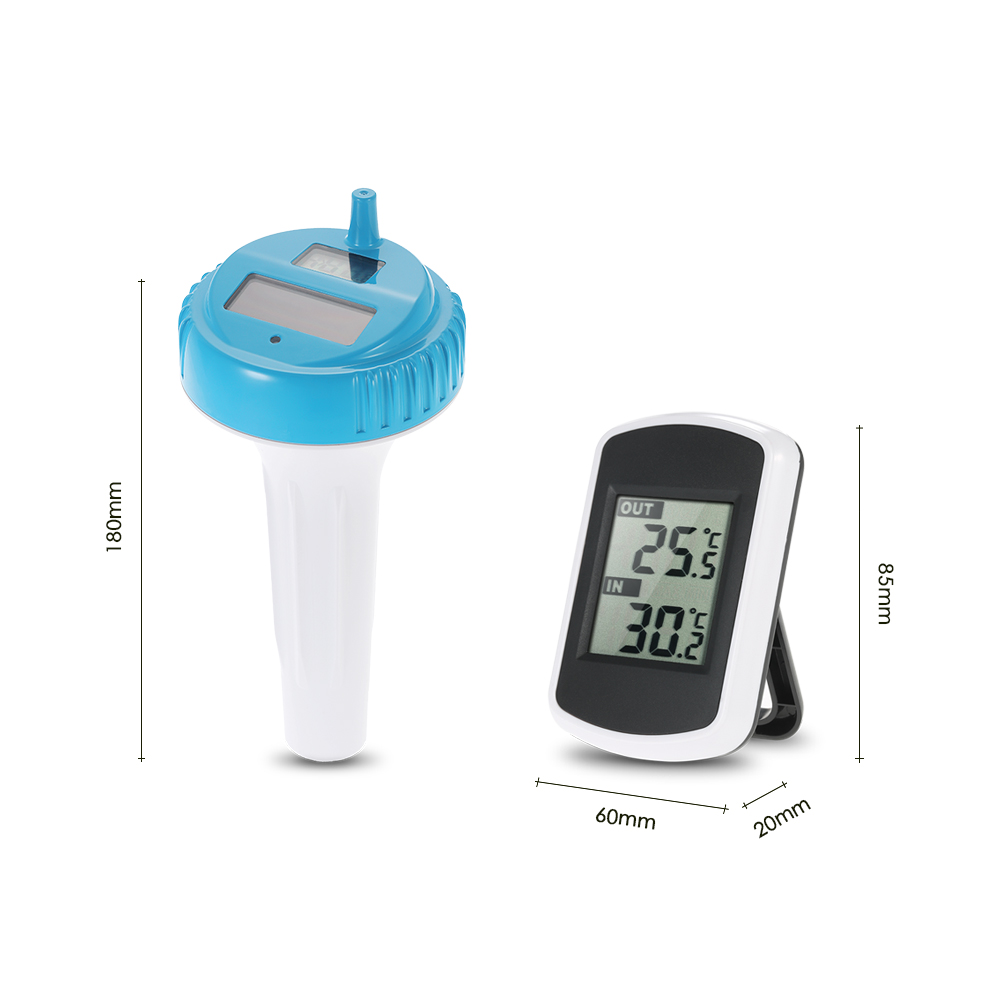 Wireless 433mhz Floating Pool And Spa Thermometer Remote Sensor 