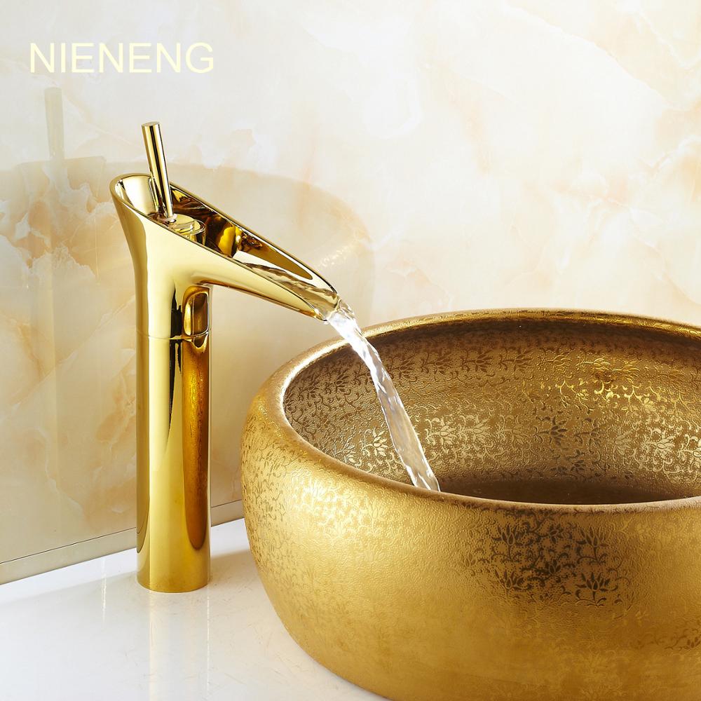 Nieneng Bathroom Faucet Bath Sink Mixer Golden Tap Toilet Accessories Faucets Luxury Hotel Apartment Mixers Basin Taps Icd60193 Piece Specifications Price Quotation Ecvv Industrial Products