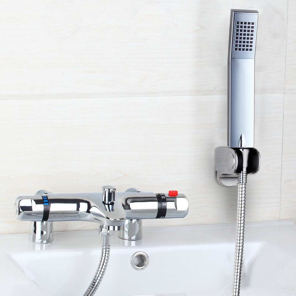 Hello Bath Mixer Banho De Torneira Thermostatic Deck Mount Bathtub