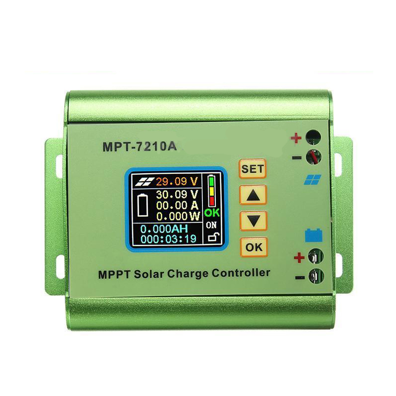 MPPT Solar Panel Battery Regulator Charge Controller with LCD Display 24/36/48/60/72V 10A Solar Controllers Mayitr