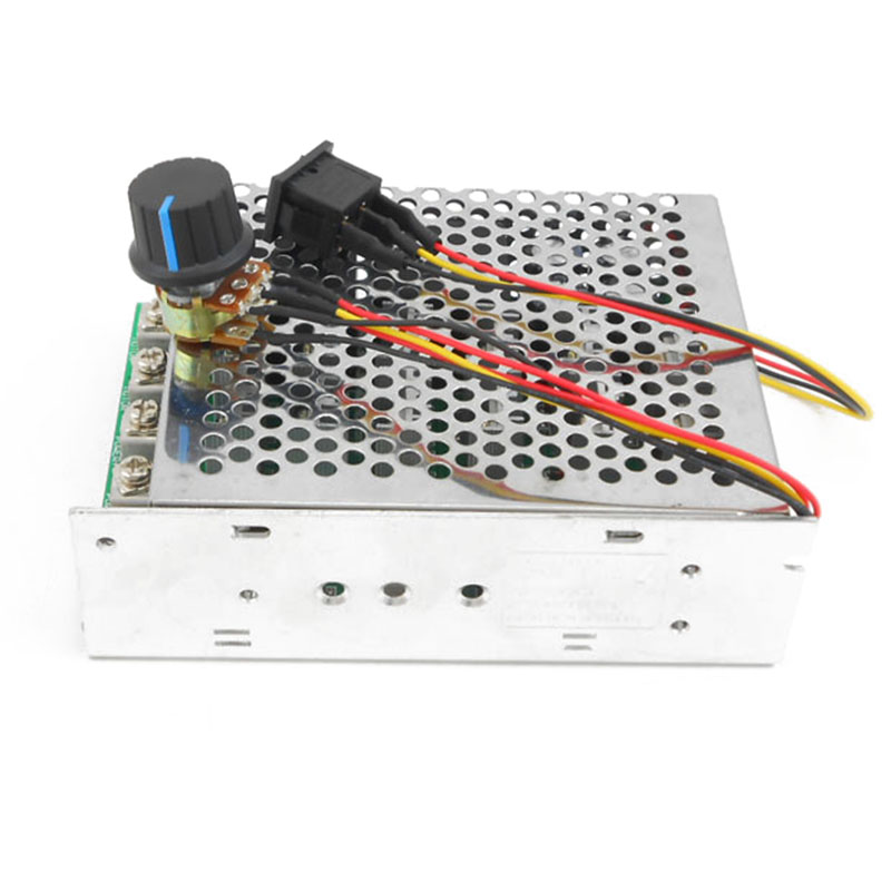 1pc 60A DC12V 24V 36V 48V Reversible Motor Speed Controller Control Governor with Switch