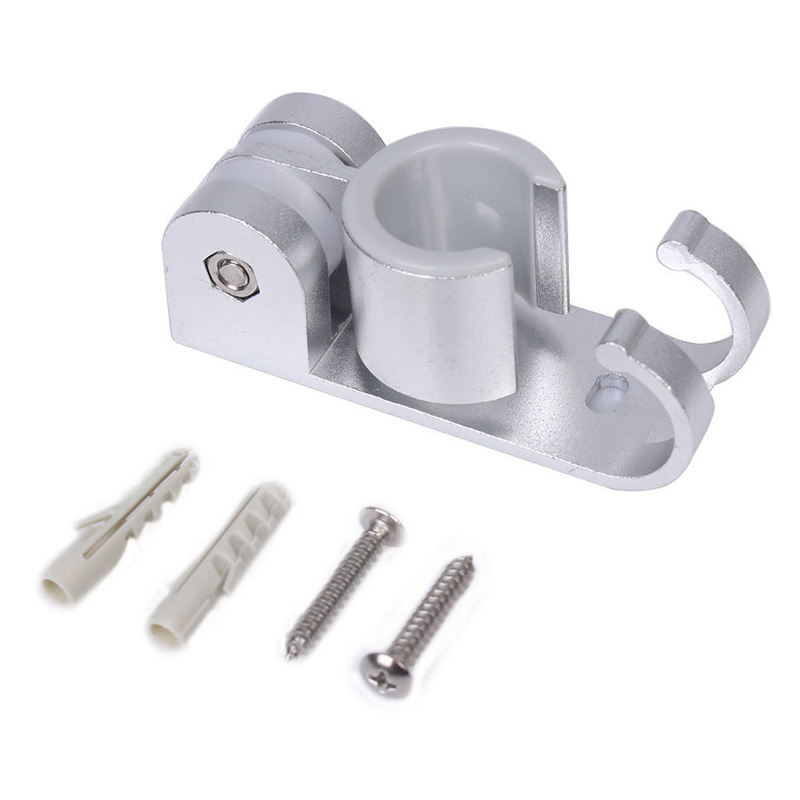 Adjustable Aluminum Shower Head Holder Bathroom Wall Mount Sprayer Stand Bracket Shower Rain Head Holder Bathroom Hardware