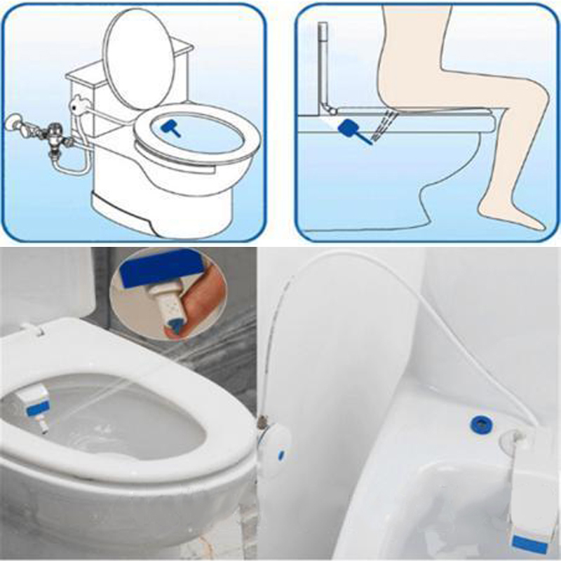 Unisex Bathroom Smart Toilet Seat Bidet Set Hygiene Gynecological Water Wash Toilet Flushing Sanitary Bidet Seat Toilet WC Bidet