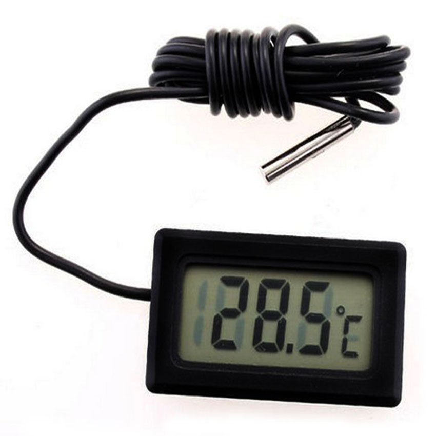 New Mini Digital Lcd Thermometer Temperature Sensor Fridge Digital