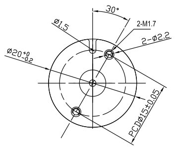 Gear Motor Dimension CHIHAI MOTOR2