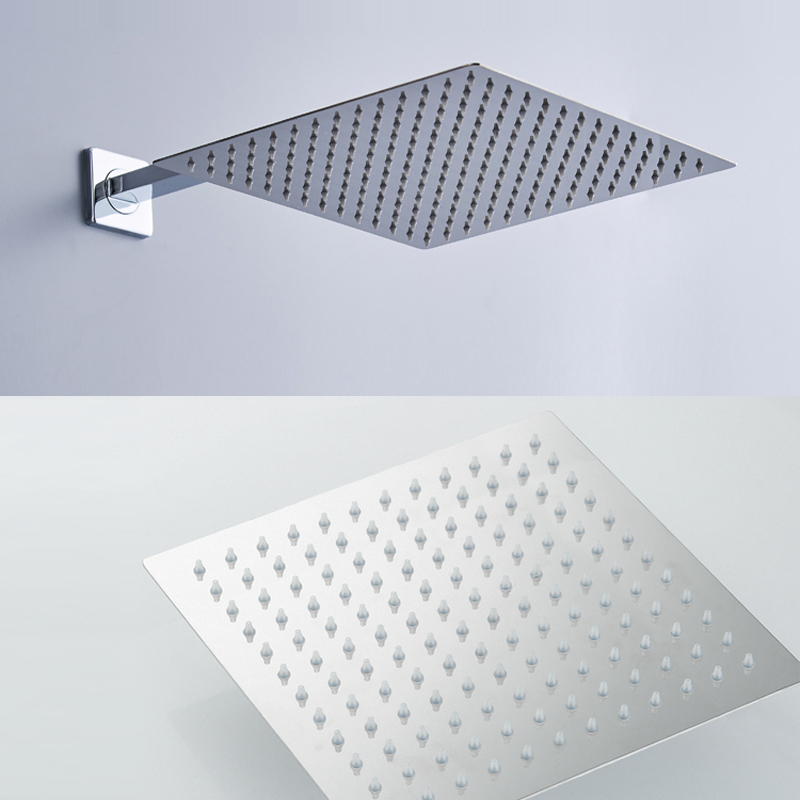 Bakala 304 Stainlesssteel 8 10 12 Inch Shower Head Rain Shower