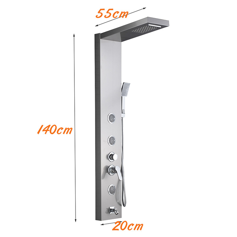 shower panel faucet