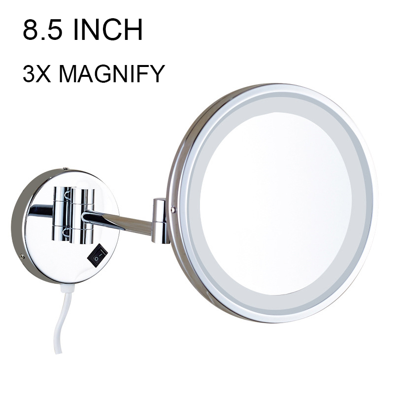Nieneng Makeup Mirrors Led Bathroom Light Mirror 5x 10x Bath