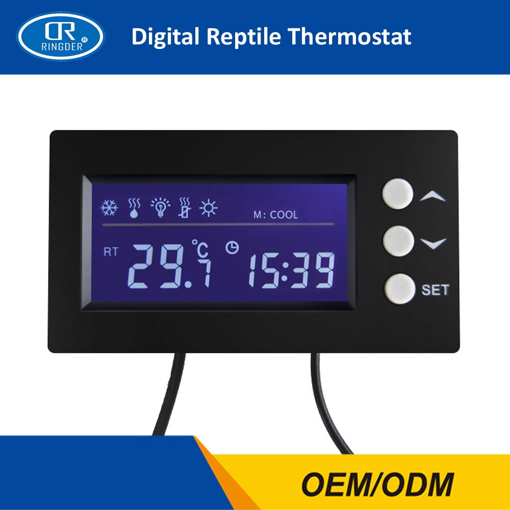 DIGITEN Temperature Controller with Timer Reptile Thermostat Timer Day