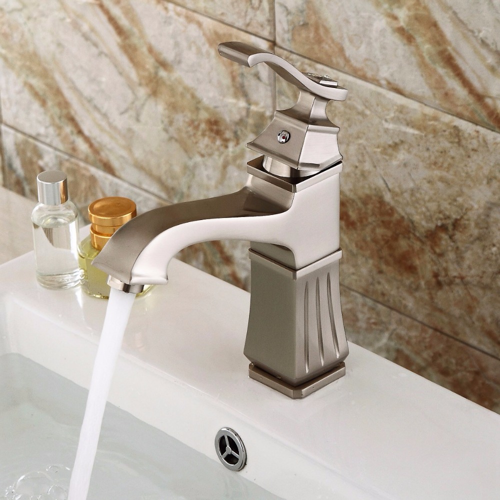 Modern Brass Pull Out Laundry Faucet Basin Faucet Water Tap For