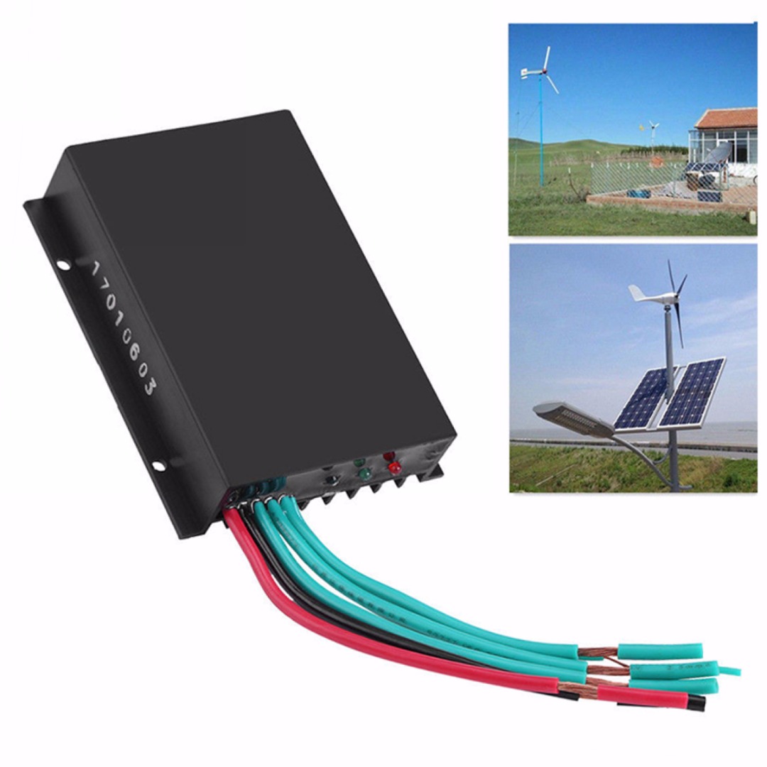 2017 New 12/24V 600W Waterproof Turbine Controller Mayitr Charge Controller Wind Generator