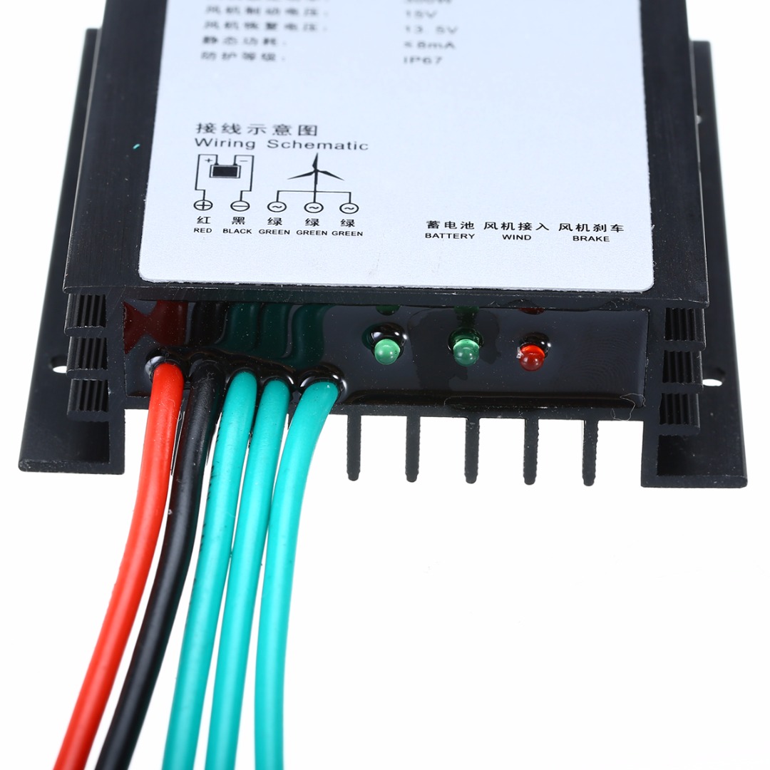 2017 Wind Turbine Energy Charge Controller 300W 12V  IP67 Waterproof Wind Charge Controller Mayitr New