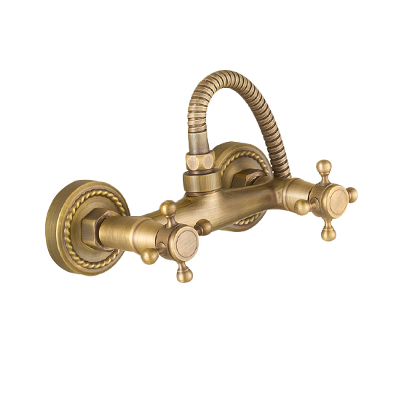 KEMAIDI Antique Brass Special New Bathroom Bidet Faucet Toilet Torneira Hand Spray Wall Mounted