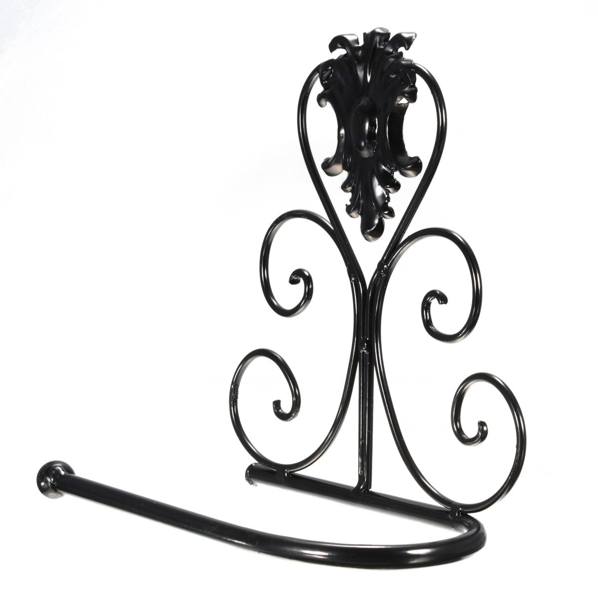 Vintage Classical Iron Toilet Paper Towel Roll Holder Bathroom Wall