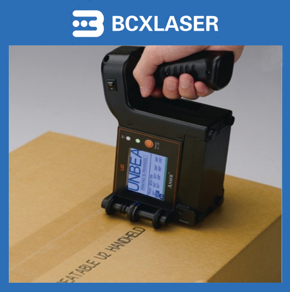 Portable handheld inkjet printer for color laser printer
