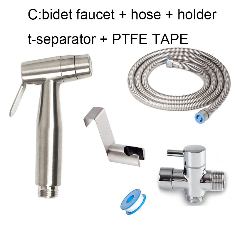 Double Function Switch Toilet Bidet Faucet Bathroom Hand Bidet