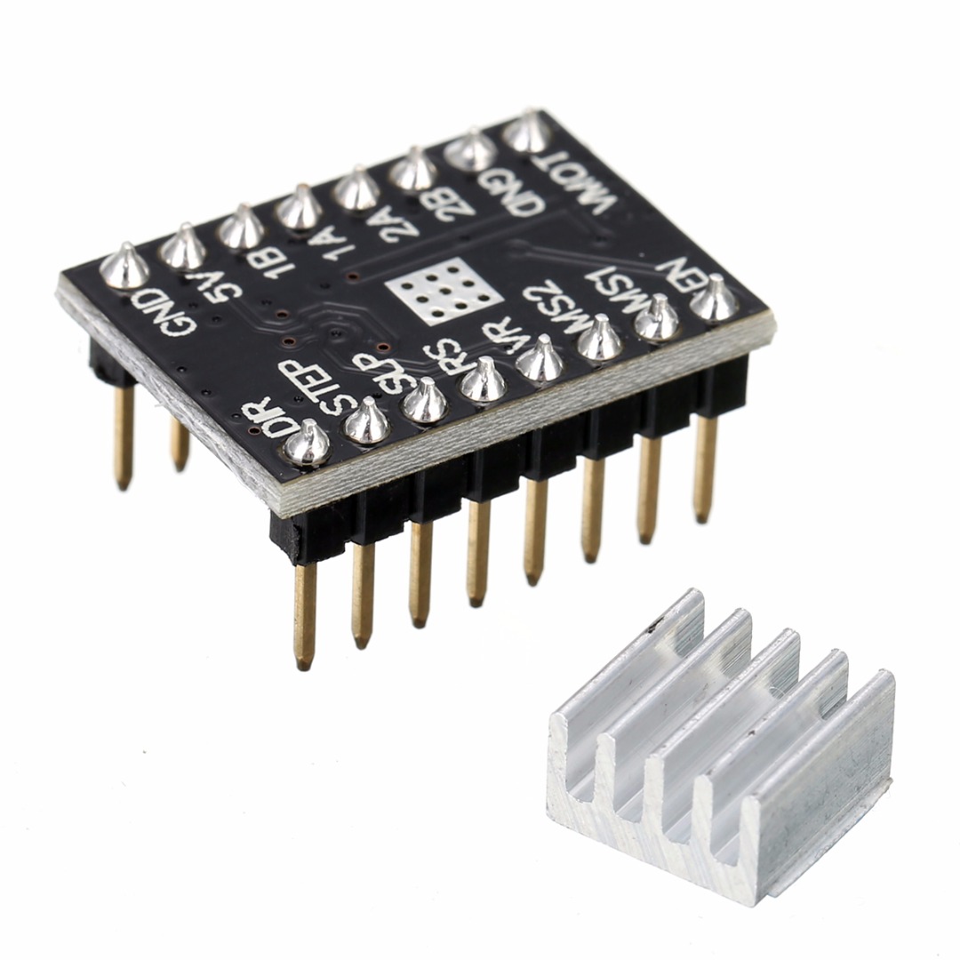 A4988 3D Printer Motor Drive Good Heat Dissipation StepStick Stepper Driver Module 1.5*2mm for CNC Engraving Machine