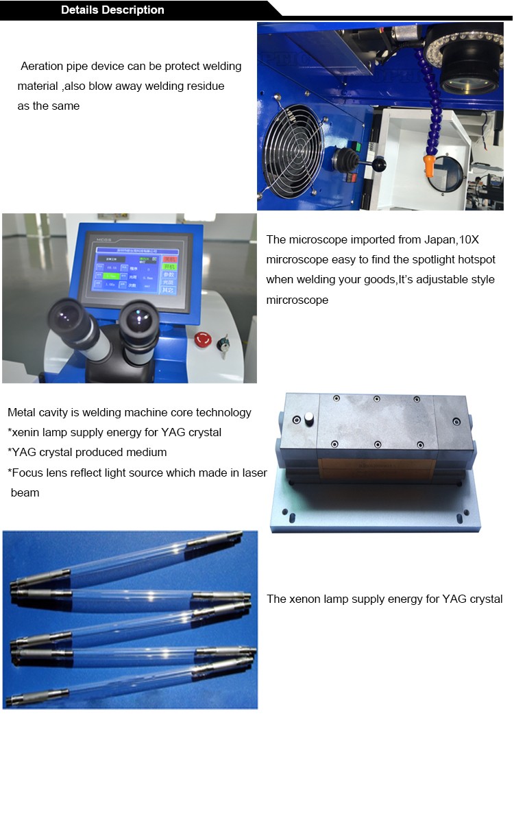 Portable Desktop laser welding machine for water chiller