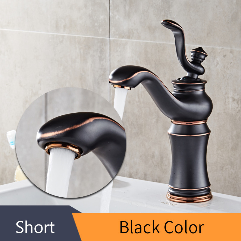 Faucet Wash Basin Bathroom Faucets Oil Rubbed Bronze Color Faucet