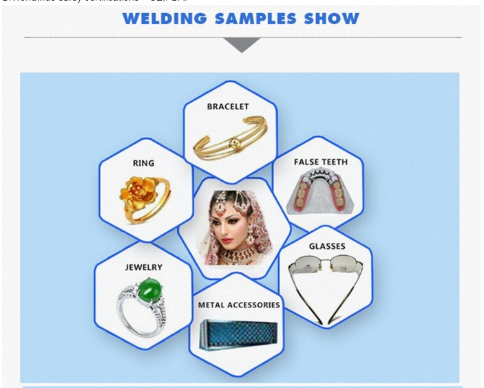 Long worllife jewelry/gold/silver laser welding machine jewelery chain making machine price for sale