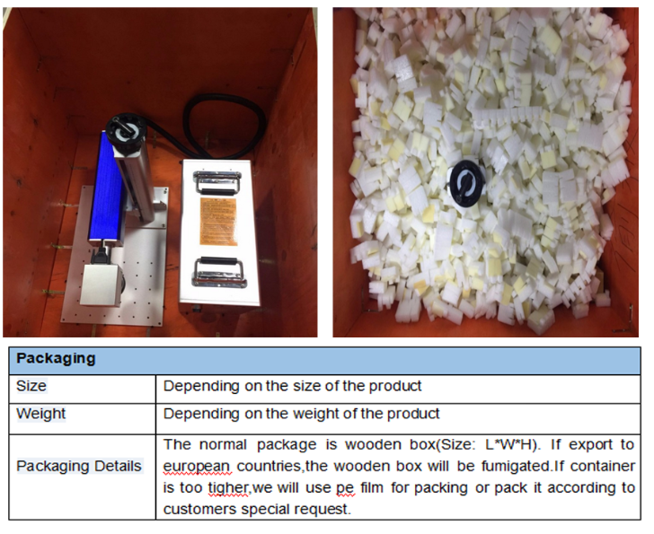 High speed bcx 260W CO2 laser cutting machine for Metal